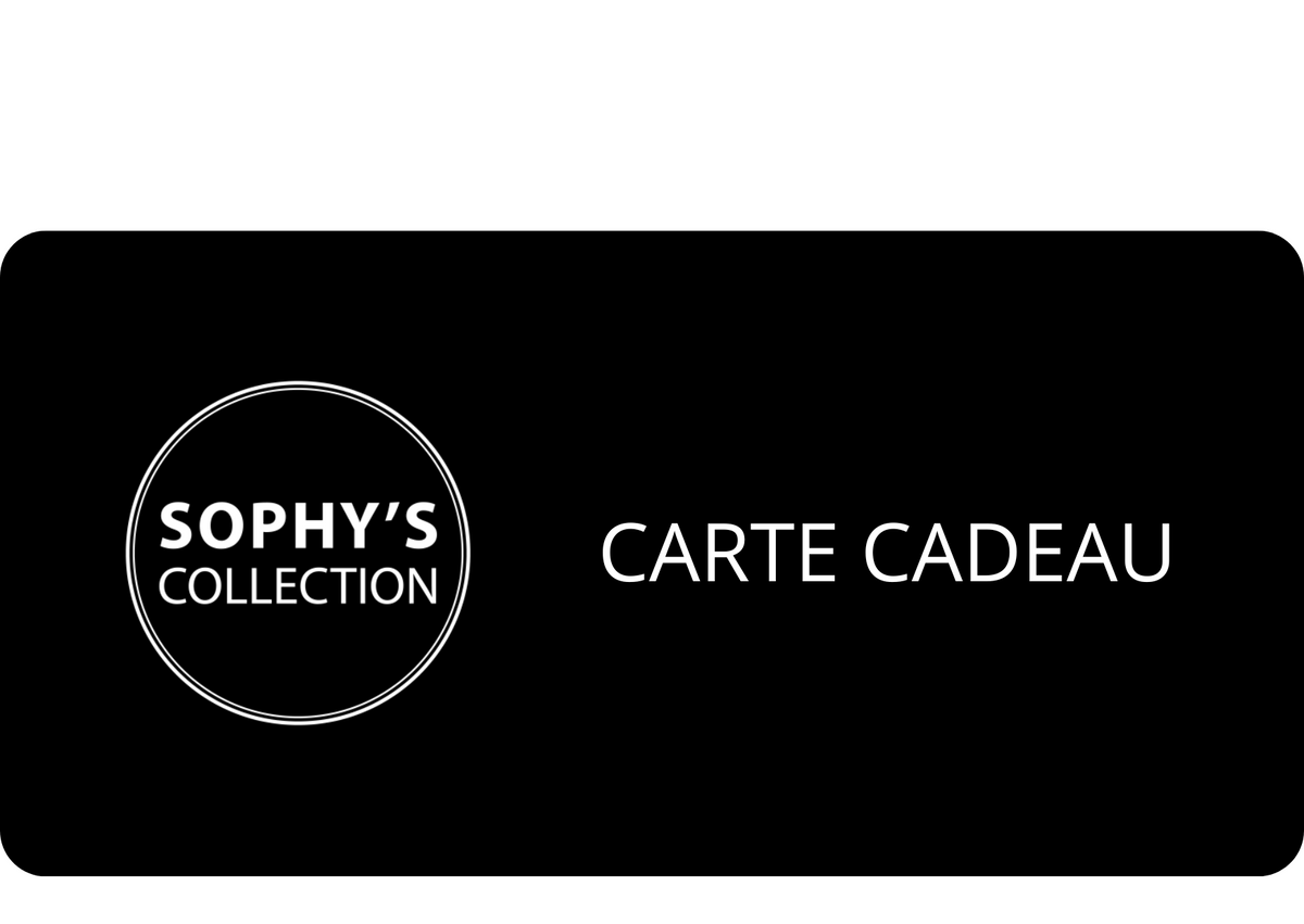 CARTE CADEAU SOPHY&#39;S COLLECTION